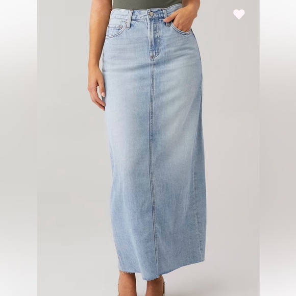 pistola Dresses & Skirts - Pistola Blue Maxi Pencil Skirt Casual Resort Wear